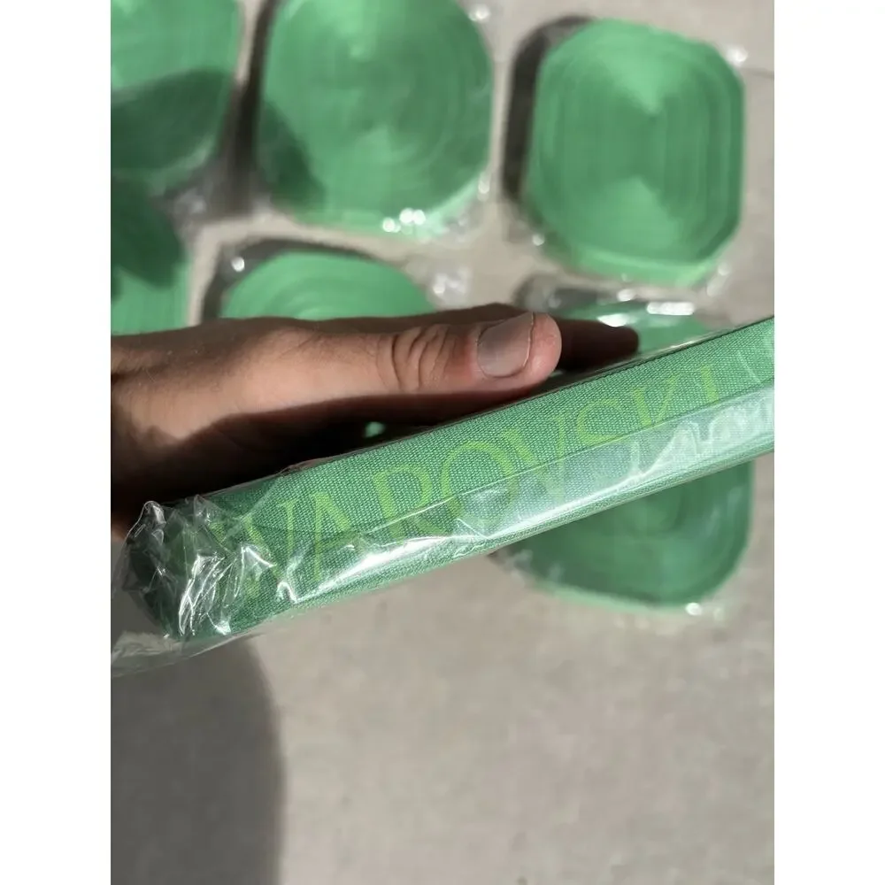 7 Pack Lot Of New Green Authentic Swarovski Logo Ribbon for Gift bags packaging